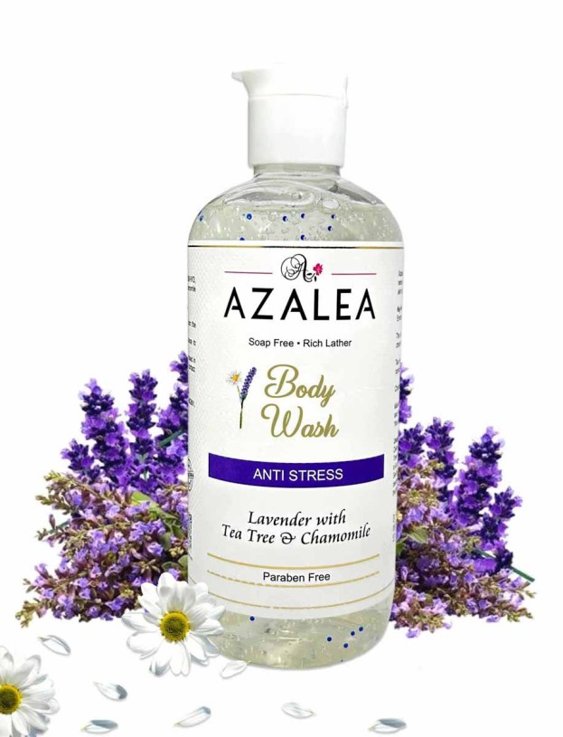 Azalea Body Wash Lavender With Tea Tree & Chamomile