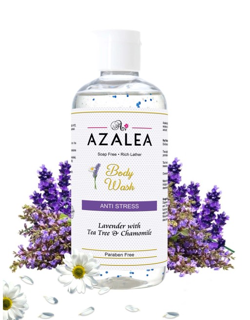 Azalea Body Wash Lavender With Tea Tree & Chamomile Azalea Body Wash Lavender With Tea Tree & Chamomile