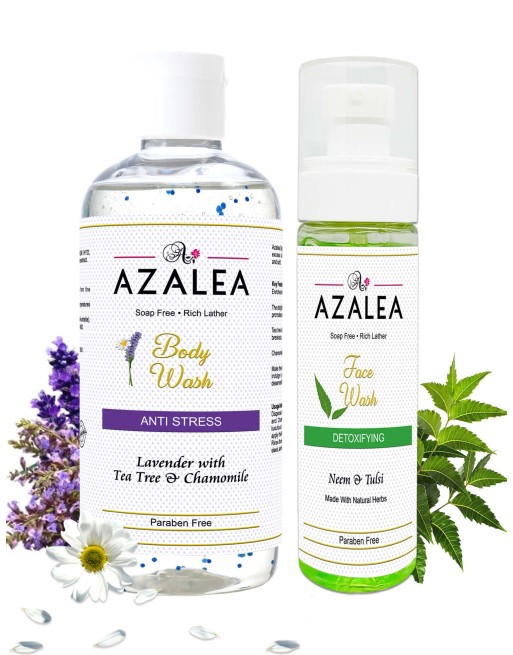 Azalea Face Wash and Body Wash Combo Offer Azalea Face Wash and Body Wash Combo Offer